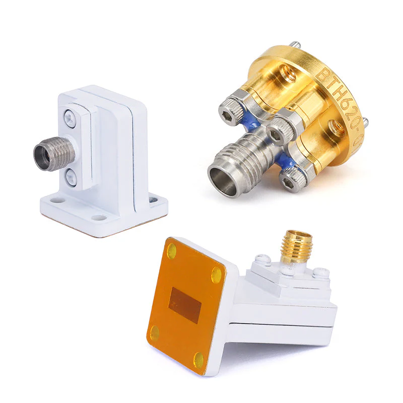 Adaptador coaxial de guía de onda