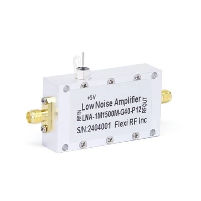 ¿Cuál es la respuesta de frecuencia de un amplificador de RF?